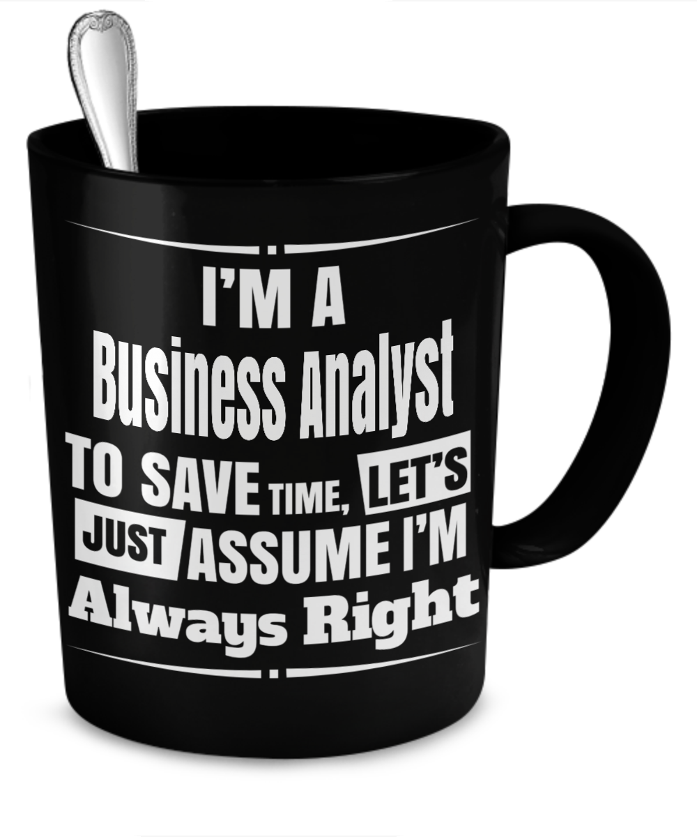I'm a Business Analyst mug - The VIP Emporium