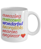 Amazing Awesome Marine Engineer Gift Mug - The VIP Emporium