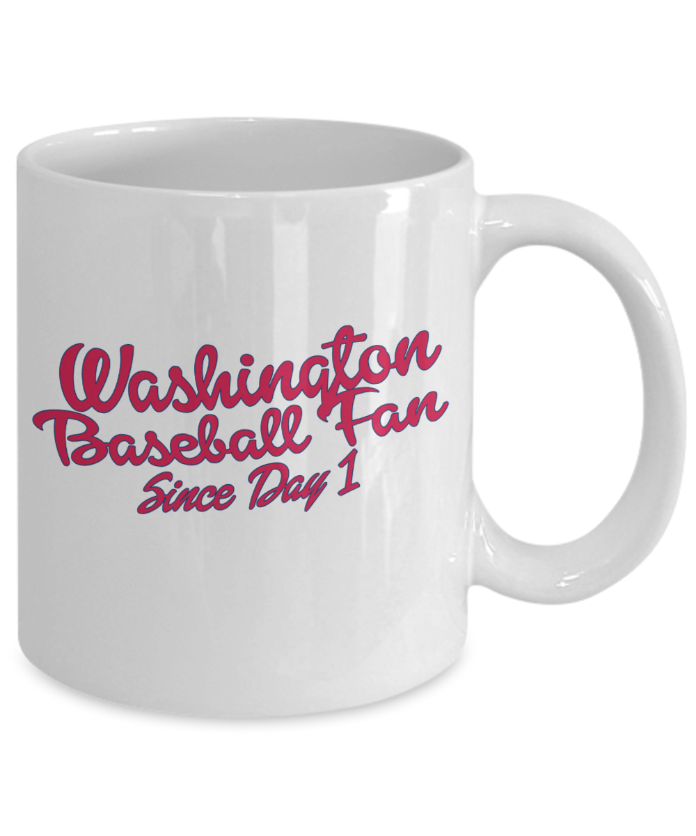 Washington Baseball Fan Mug - The VIP Emporium