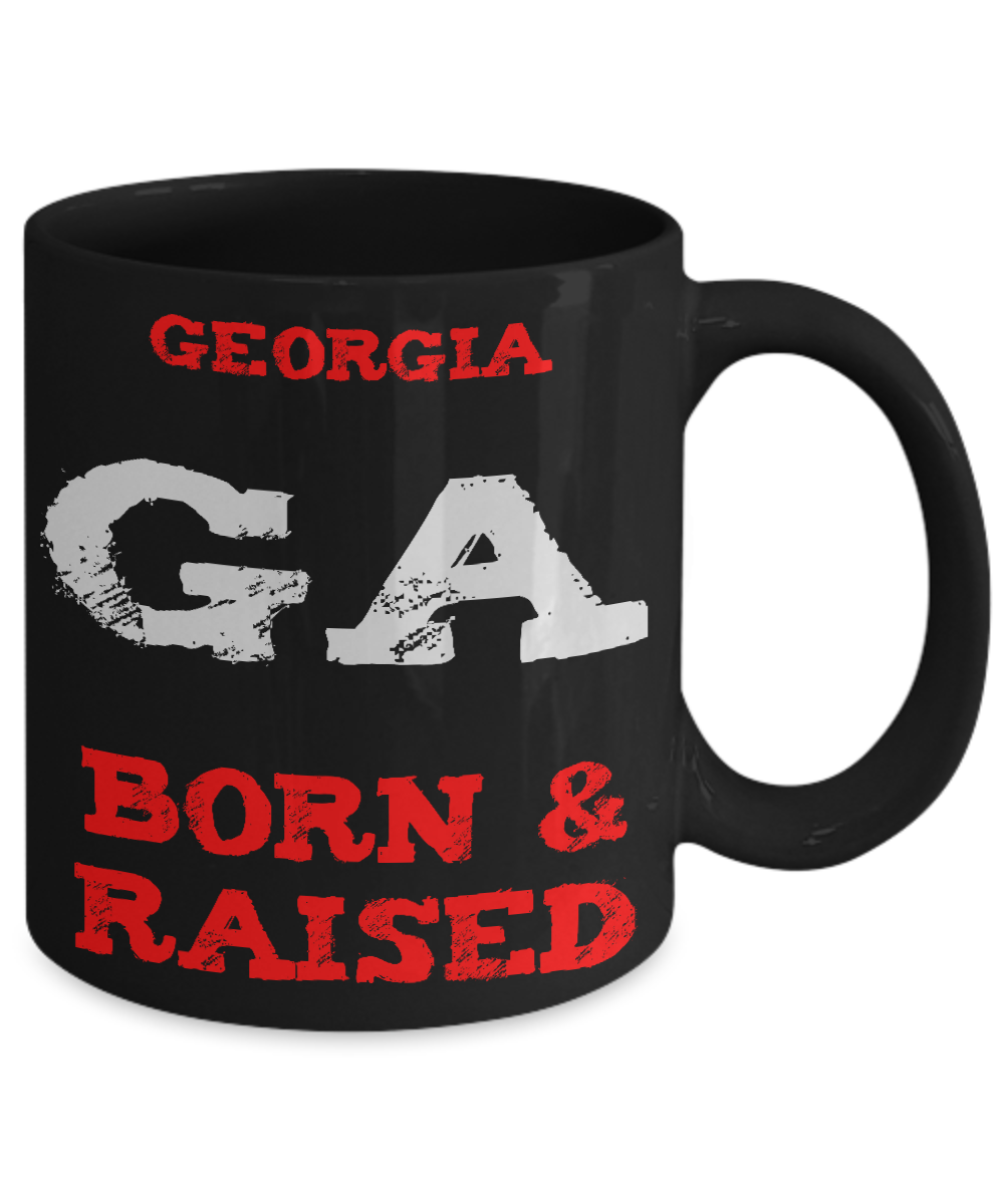Georgia Born Mug - Georgia Gift Coffee Mug - The VIP Emporium