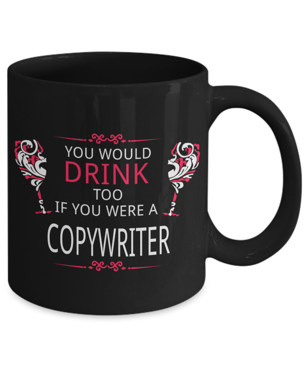 Drunk Copywriter Mug - The VIP Emporium