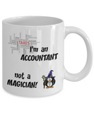 Accountancy Gift Mug - Not a Magician - The VIP Emporium