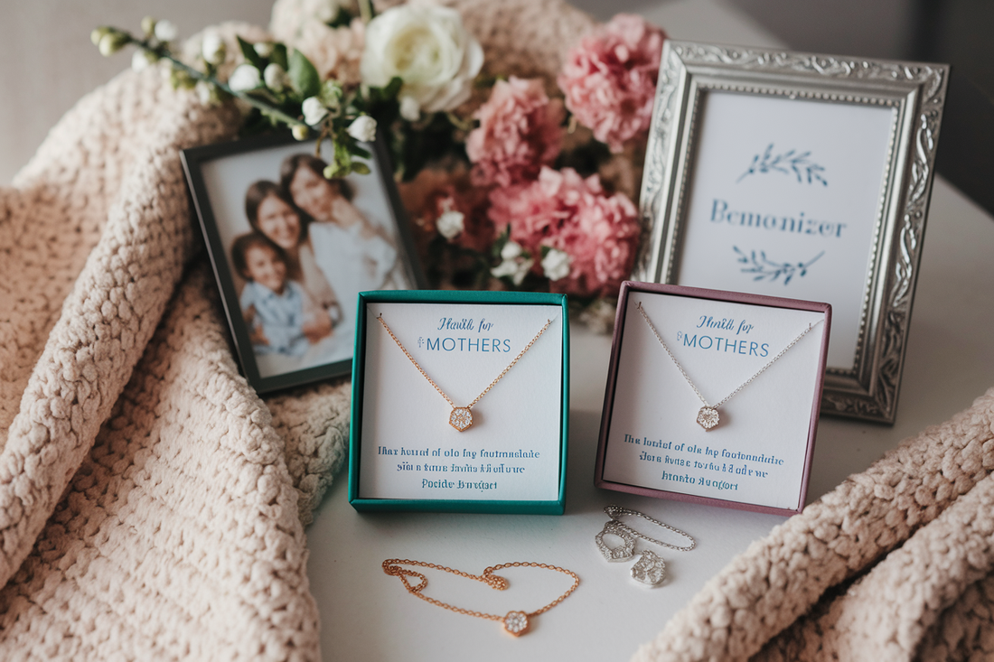 Cover image for 4 Thoughtful Personalized Mom Necklaces
