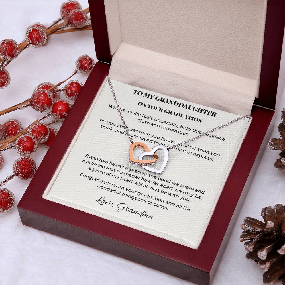 When You Need A Reminder Graduation Necklace for Granddaughter | Gift From Grandma