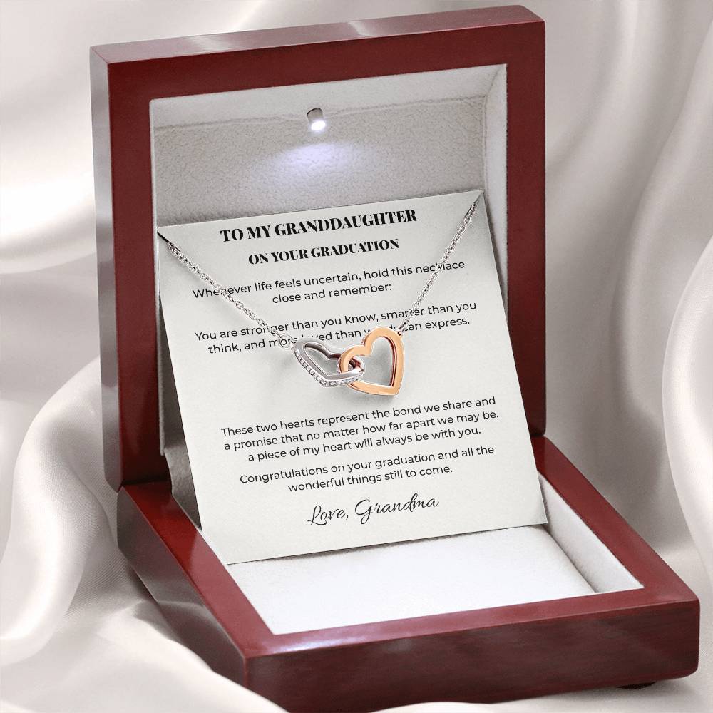 When You Need A Reminder Graduation Necklace for Granddaughter | Gift From Grandma