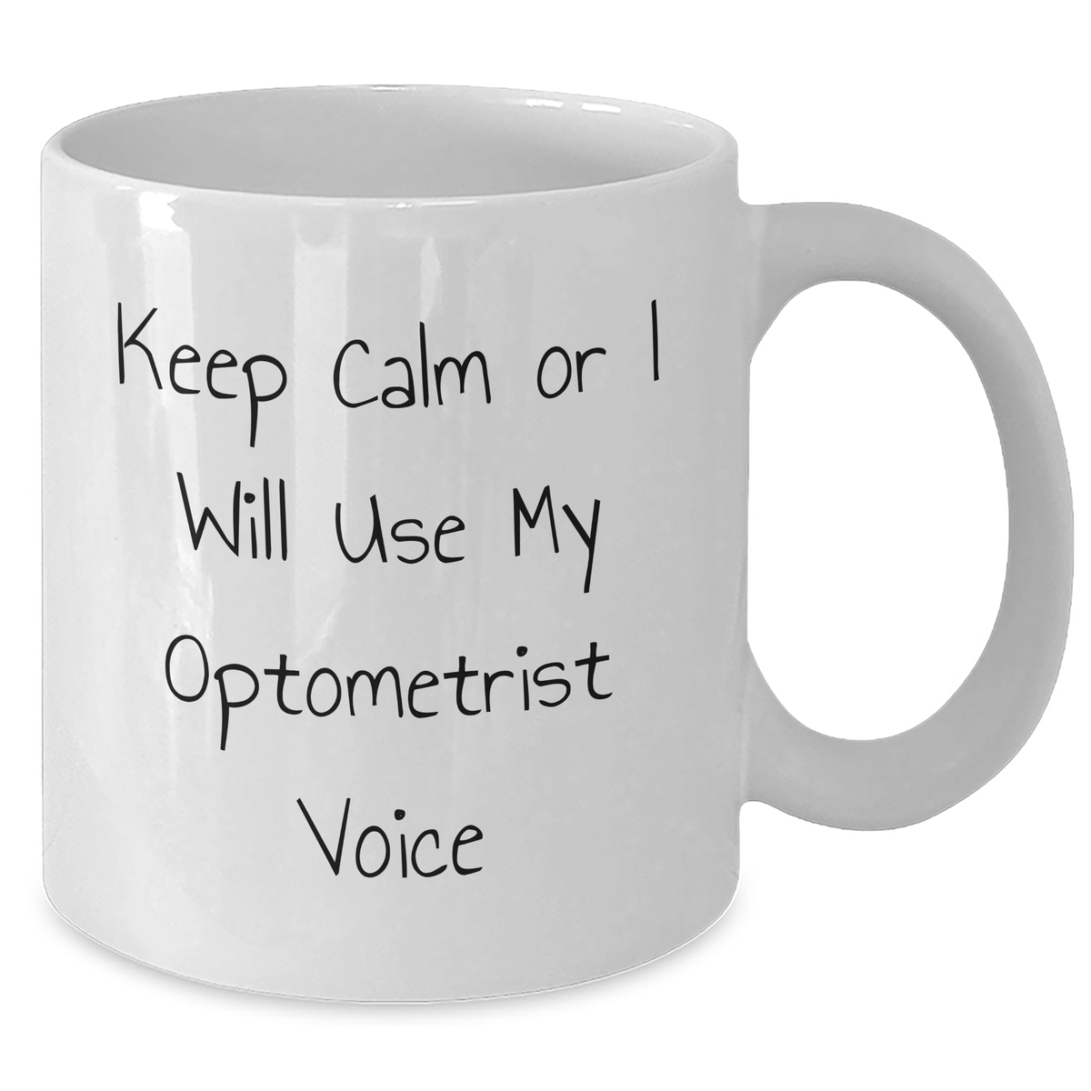Optometrist Gifts Funny White Coffee Mug Keep Calm Unique Gifts for Dad Men on Father's Day Unique Gifts from Friends - Additional