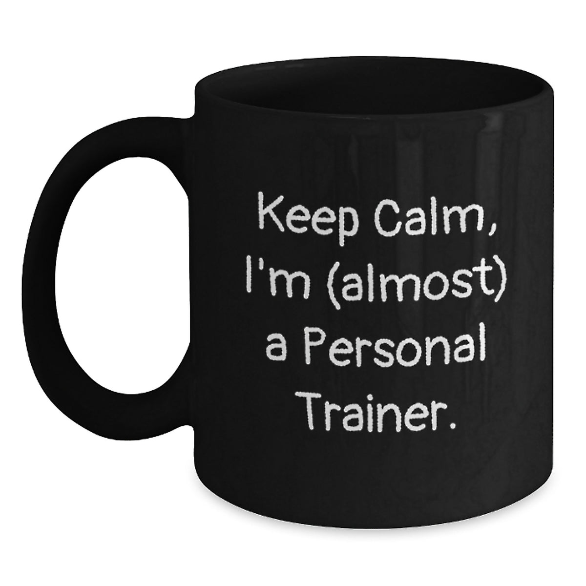 Personal Trainer Gift For Him - Keep Calm Trainer Keepsake Coffee Mug - Main