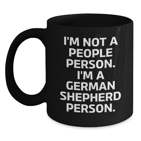 German Shepherd Dog Lover's Gift, Funny Coffee Mug, Gifts from Friends, Birthday Unique Gifts for German Shepherd Dog Owners - Main