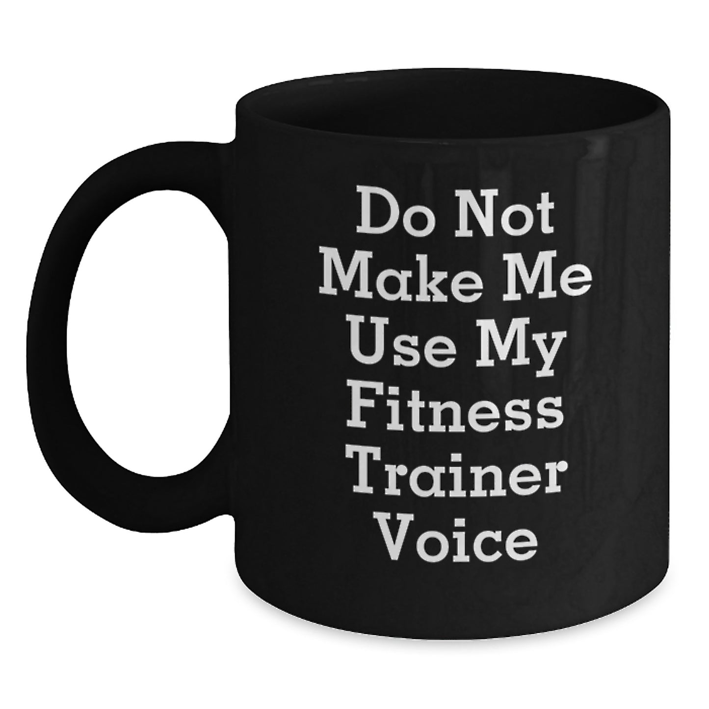 Fitness Trainer Humor Gifts from Family to Men Black Coffee Mugs for Graduation - Main