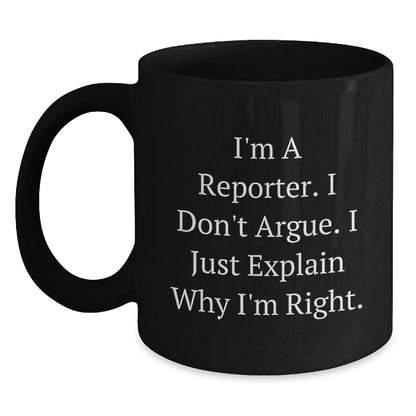 Funny Reporter Gifts for Christmas Unique Gifts from Men to Friends - Main