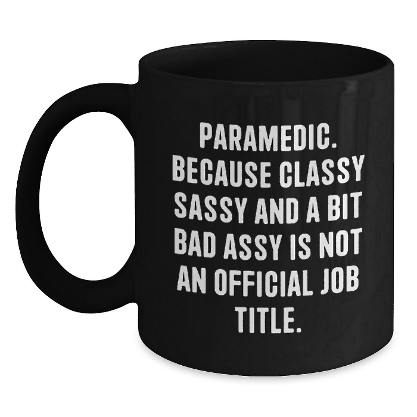 Funny Rescue Worker Gifts for Men, Unique Black Coffee Mug Christmas Unique Gifts from Friends, Rescue Worker Sassy Mugs - Main