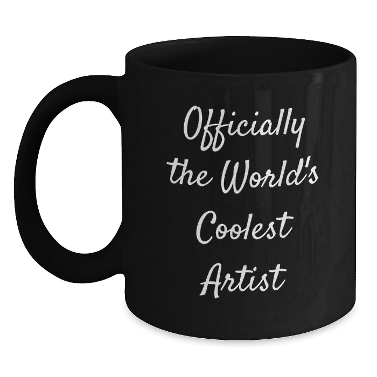 Artist Gifts, Funny Quote, Black Coffee Mug, Valentine's Unique Gifts from Lover to Artist, Artist Mug for Coffee Lover - Main