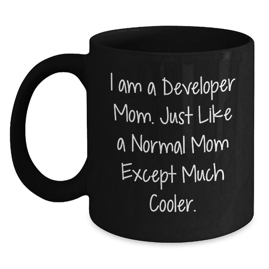 Developer Mom Keepsake Premium Ceramic Mug for Him 11oz Birthday Gift - Main
