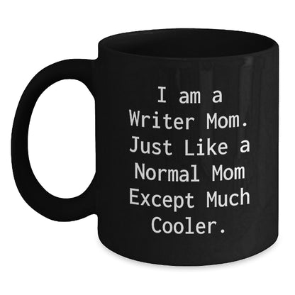 Writer Keepsake Black Coffee Mug Birthday Gift for Him - Main