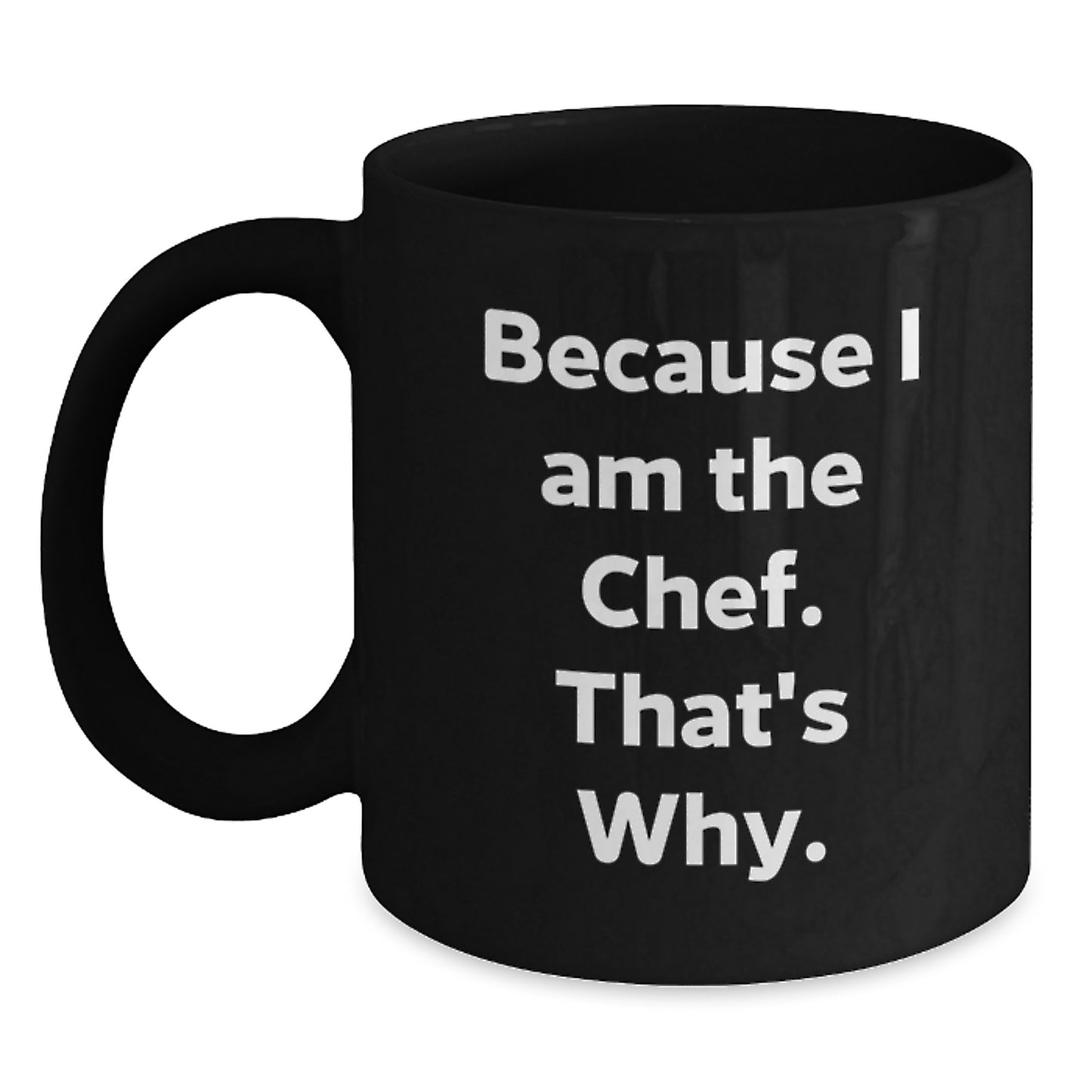 Funny Chef Quotes Black Coffee Mug Gifts for Graduation from Friends - Main
