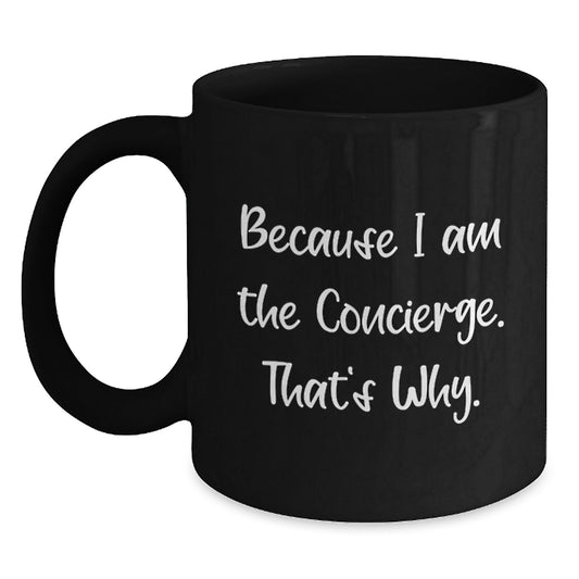 Concierge Keepsake Mug for Him Birthday Gift – 11oz Ceramic Microwave - Main