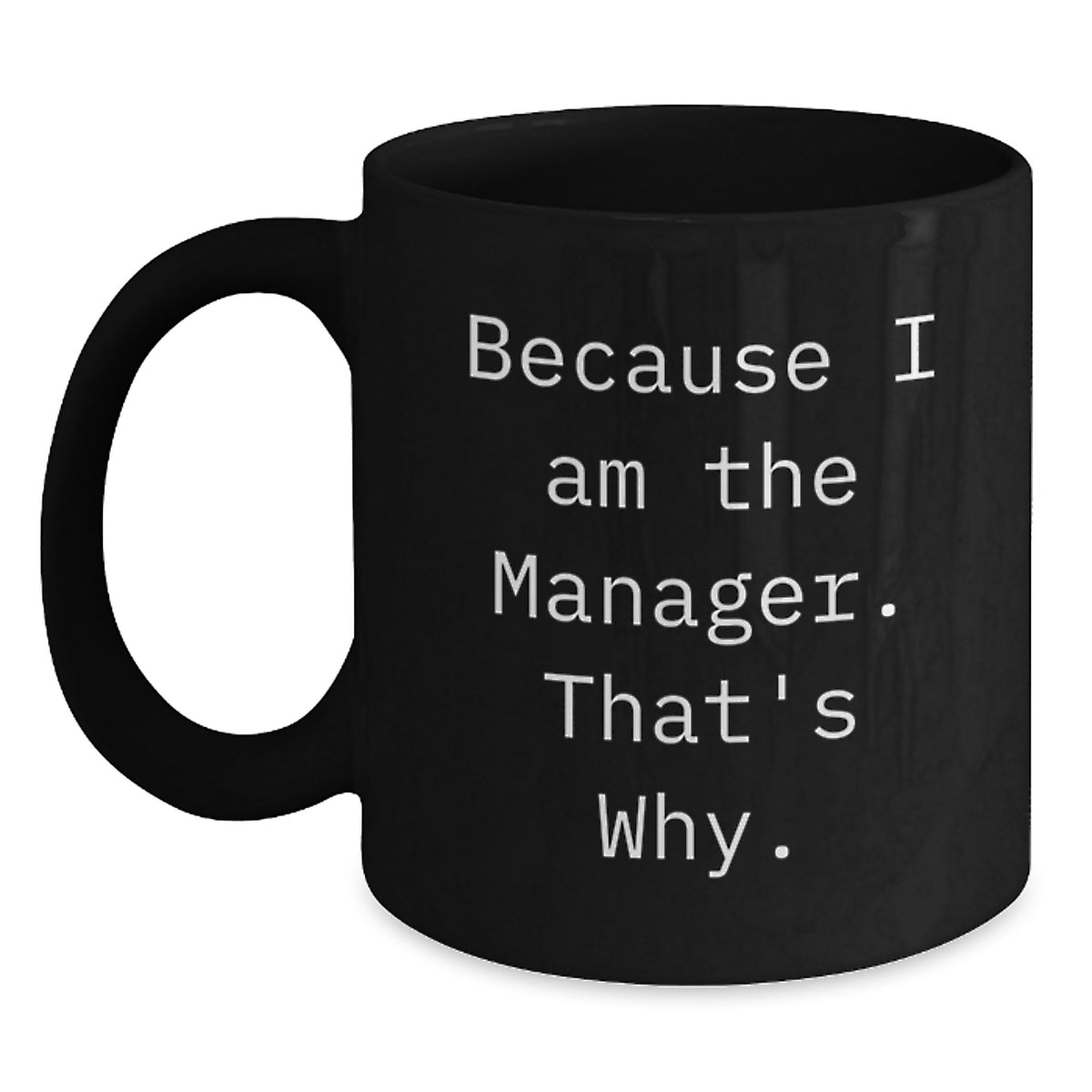 Manager Keepsake Mug for Him – Christmas Gift, 11oz Premium Ceramic - Main