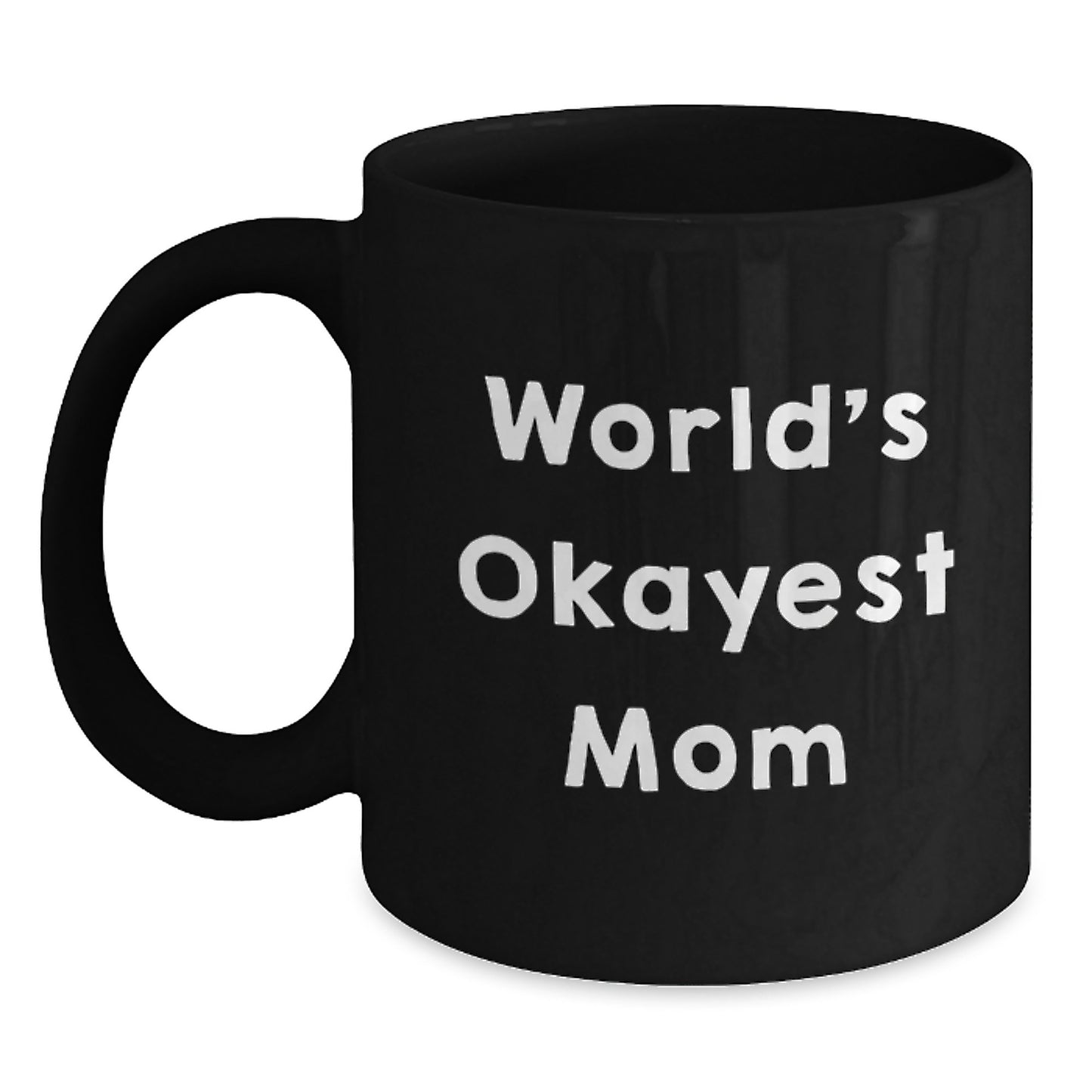 Mom Keepsake Black Coffee Mug Birthday Gift for Her - Main