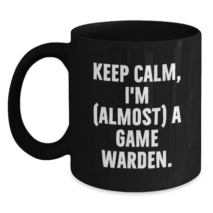 Christmas Gift for Her - Keep Calm Game Warden Present - Main