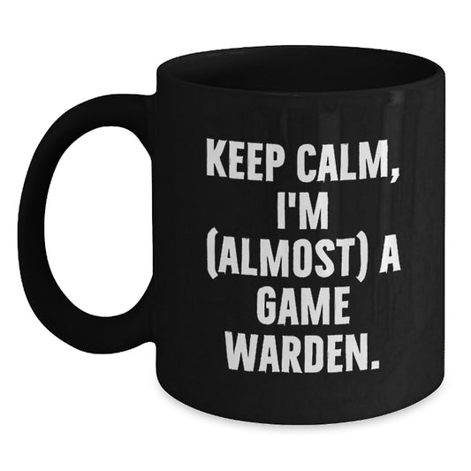 Christmas Gift for Her - Keep Calm Game Warden Present - Main