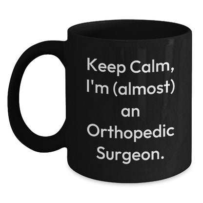 Orthopedic Surgeon Gift for Him - Keep Calm Keepsake Mug - Main