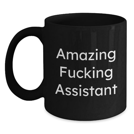 Christmas Gift for Her - Amazing Fucking Assistant Present Coffee Mug - Main