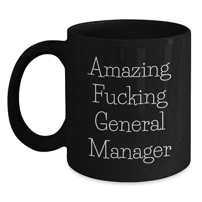 General Manager Gift for Him - Amazing Fucking General Manager Keepsake - Main