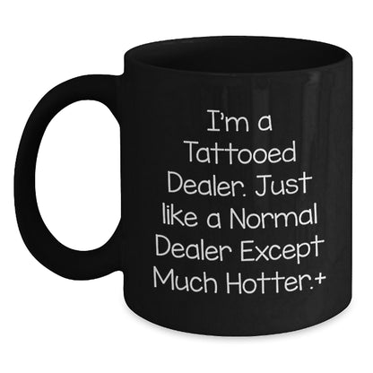 Dealer Keepsake Mug for Him - Christmas Gift, 11oz Ceramic Microwave - Main