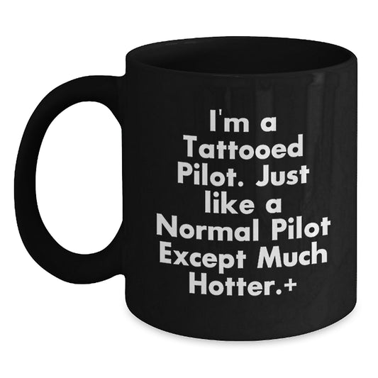 Pilot Gift For Him - A Playful Keepsake Mug Featuring A Bold Quote - Main