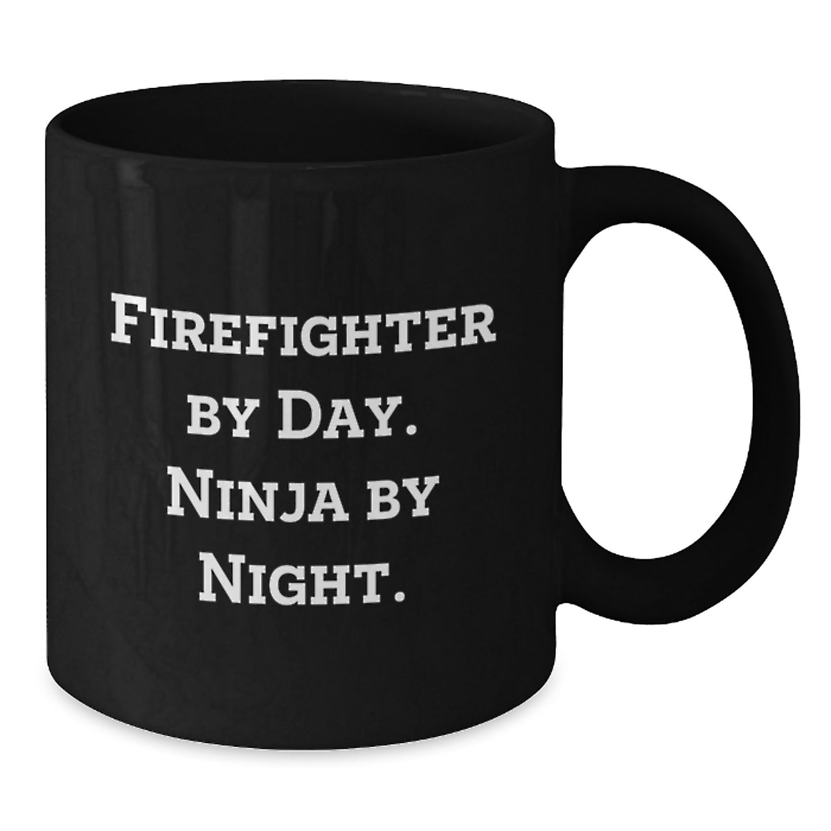 Funny Firefighter Gifts for Men - Firefighter By Day Ninja By Night Christmas Unique Gifts from Family - Additional