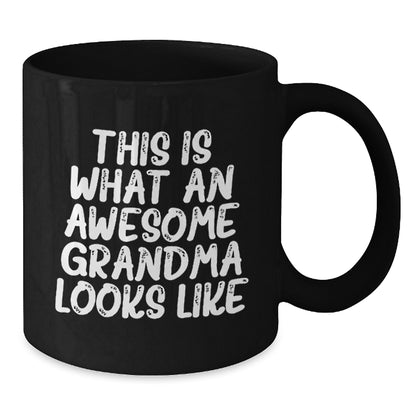 Funny Grandma Quotes Black Coffee Mugs Gifts for Grandma from Family - Additional