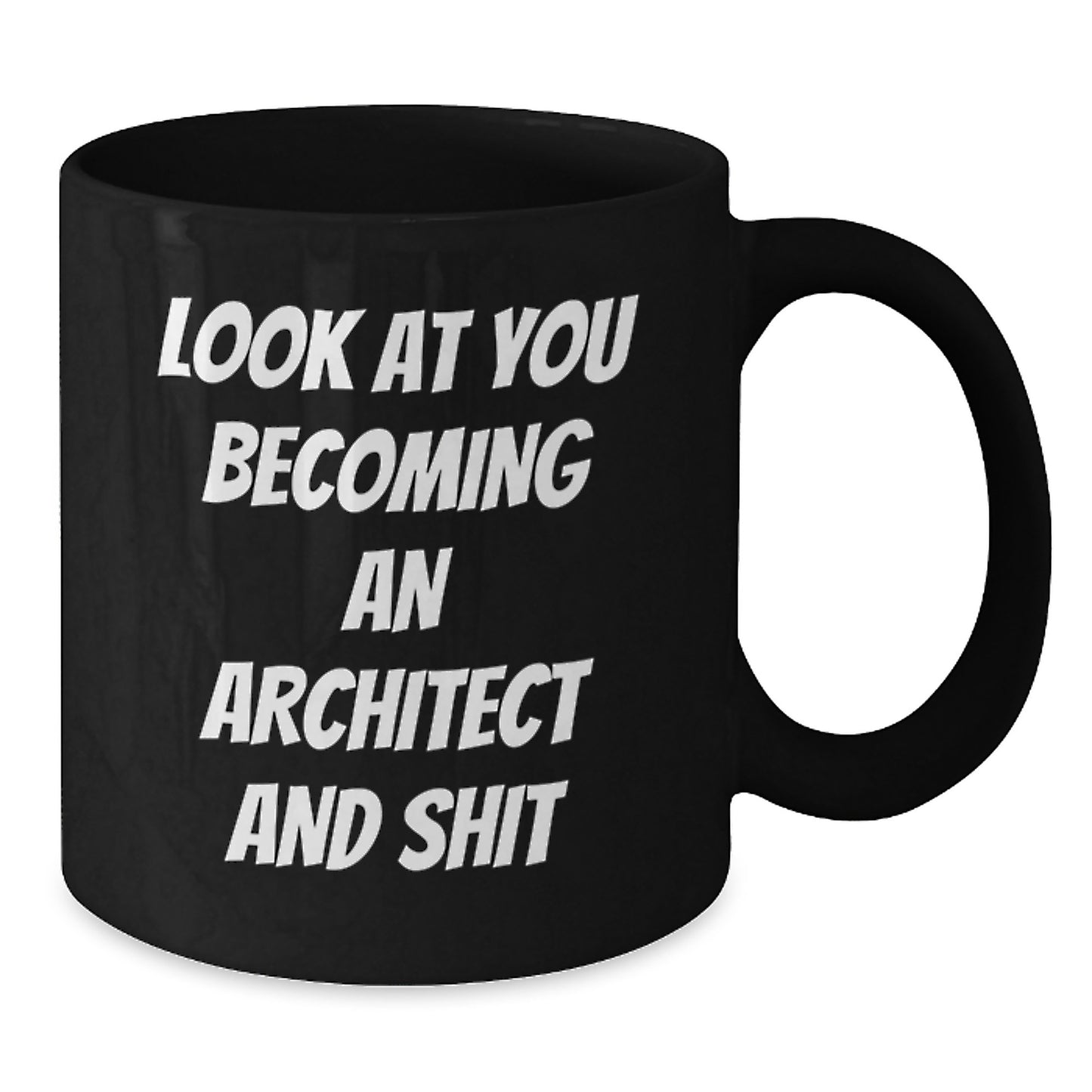 Unique Funny Architect Black Coffee Mugs for Men Women Friends Family - Gifts from Friends for Christmas Unique Gifts - Additional