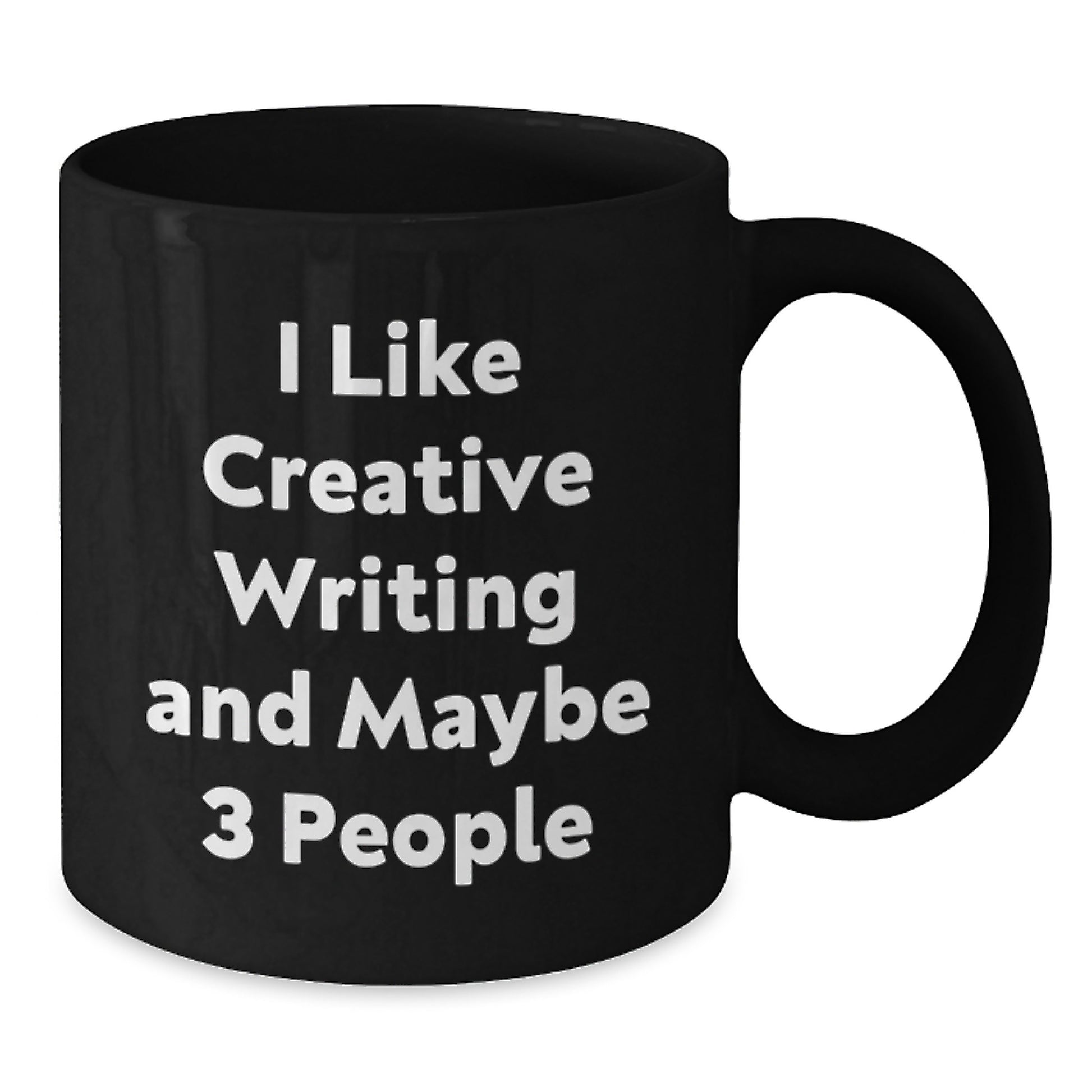 Creative Writing Inspirational Gifts from Friends to Family - Funny Quote - 11oz or 15oz Black Coffee Mug for Graduation - Additional
