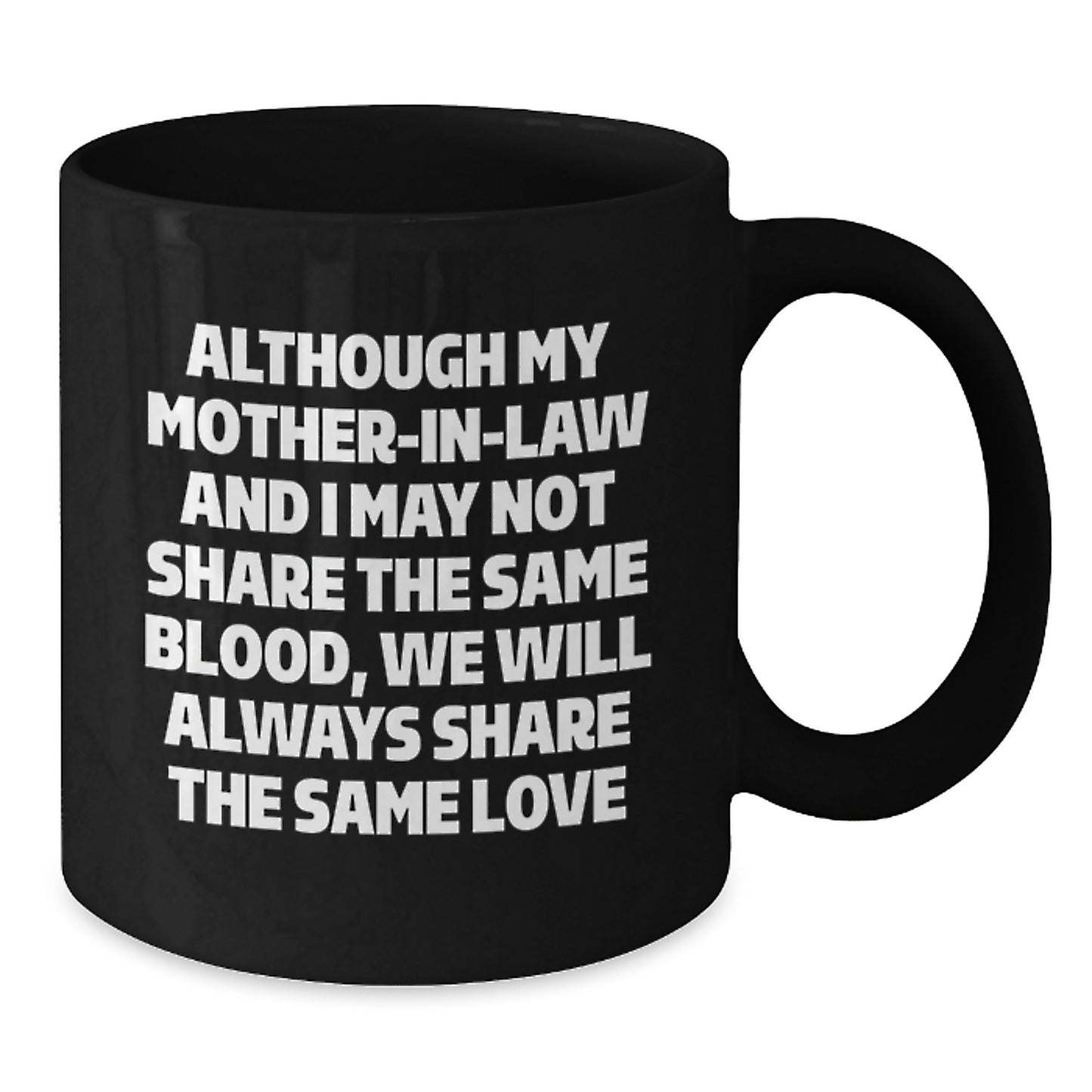Funny Mom-in-law Quotes Gifts for Her Birthday - Inspirational Black Coffee Mug from Family, Perfect for Women - Additional