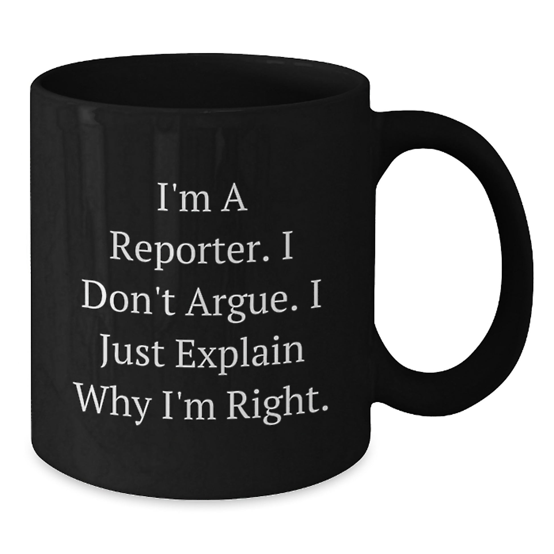 Funny Reporter Gifts for Christmas Unique Gifts from Men to Friends - Additional