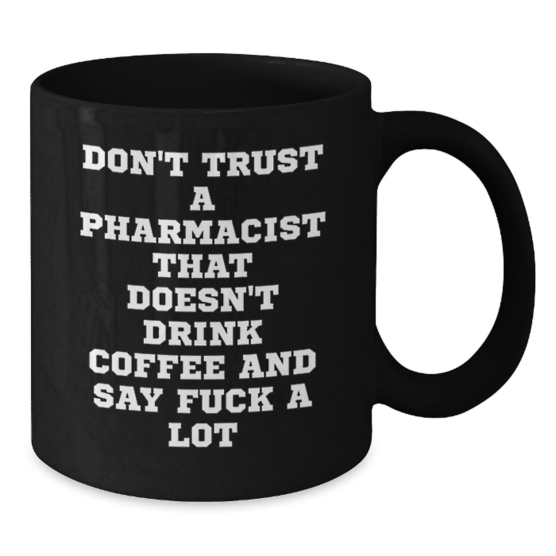 Funny Pharmacist Black Coffee Mugs Gifts for Men Family Friends Women Coworkers from Men Women Friends Family - Additional