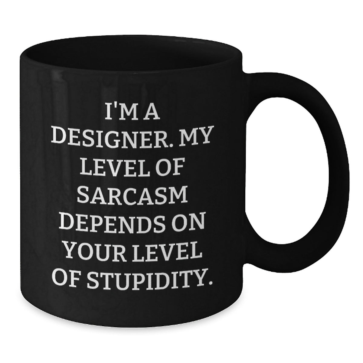 Funny Designer Birthday Unique Gifts from Friends for Men and Women Black Coffee Mug - Additional