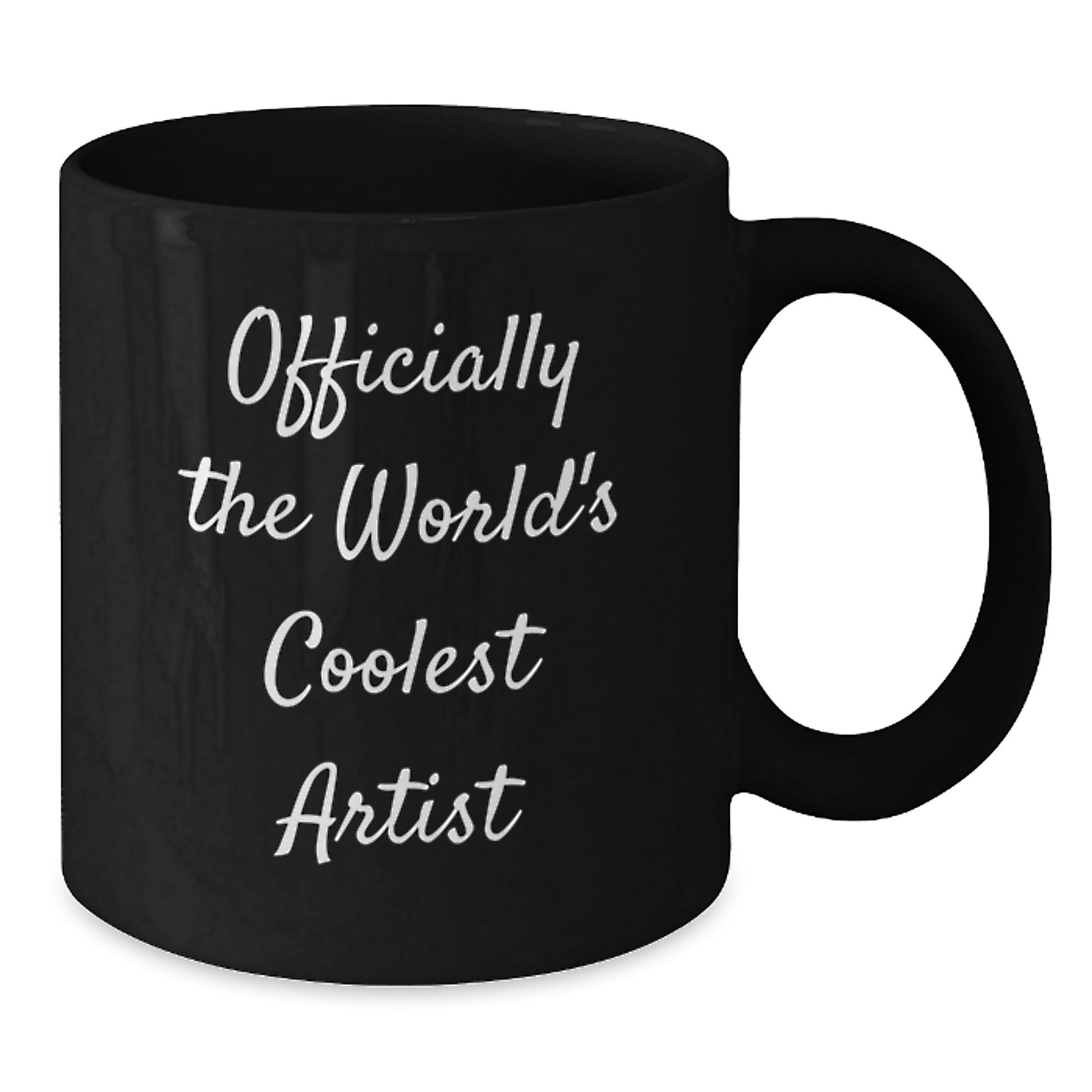 Artist Gifts, Funny Quote, Black Coffee Mug, Valentine's Unique Gifts from Lover to Artist, Artist Mug for Coffee Lover - Additional