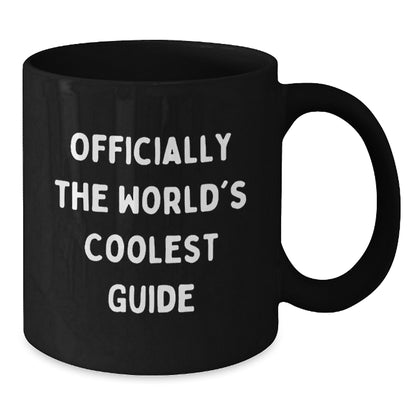 Gifts from Friends and Family, the Officially Worlds Coolest Guide to Graduation Unique Gifts, Funny Inspirational Black Coffee Mug, 11oz or 15oz - Additional