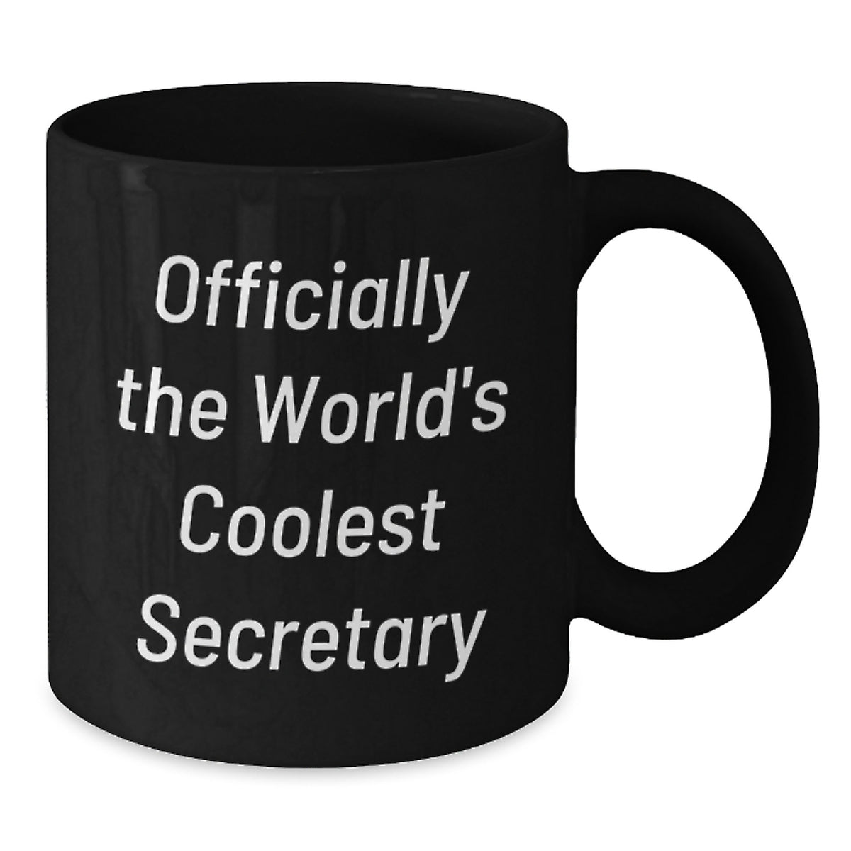 Funny Quotes for Secretary Gifts, Black Coffee Mugs, Father's Day Unique Gifts for Men or Women from Family and Friends - Additional
