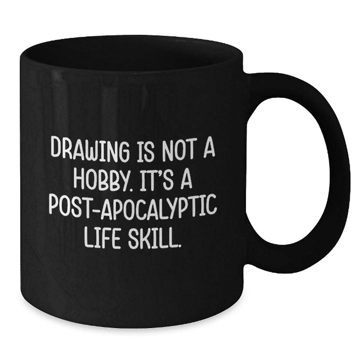 Funny Drawing Inspiration Gifts from Family for Graduation Unique Coffee Mugs Drawing Lovers Black Coffee Mugs for Men Women Friends Coworkers Family - Additional