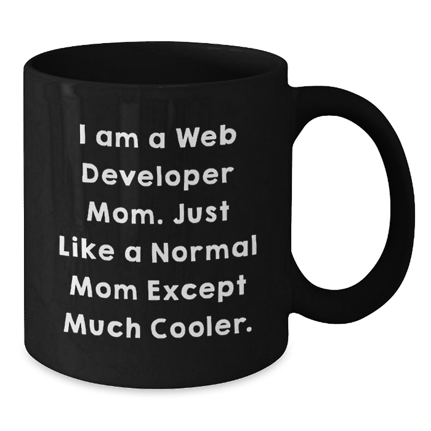 Web Developer Keepsake Mug for Him Black Ceramic 11oz Birthday Gift - Additional