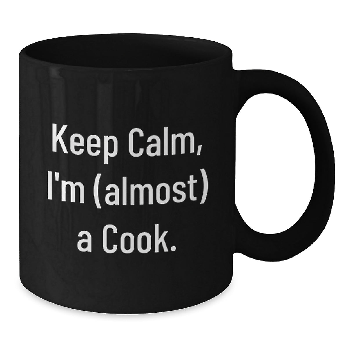 Cook Gift for Him Keep Calm, I'm (Almost) A Cook Keepsake Mug - Additional