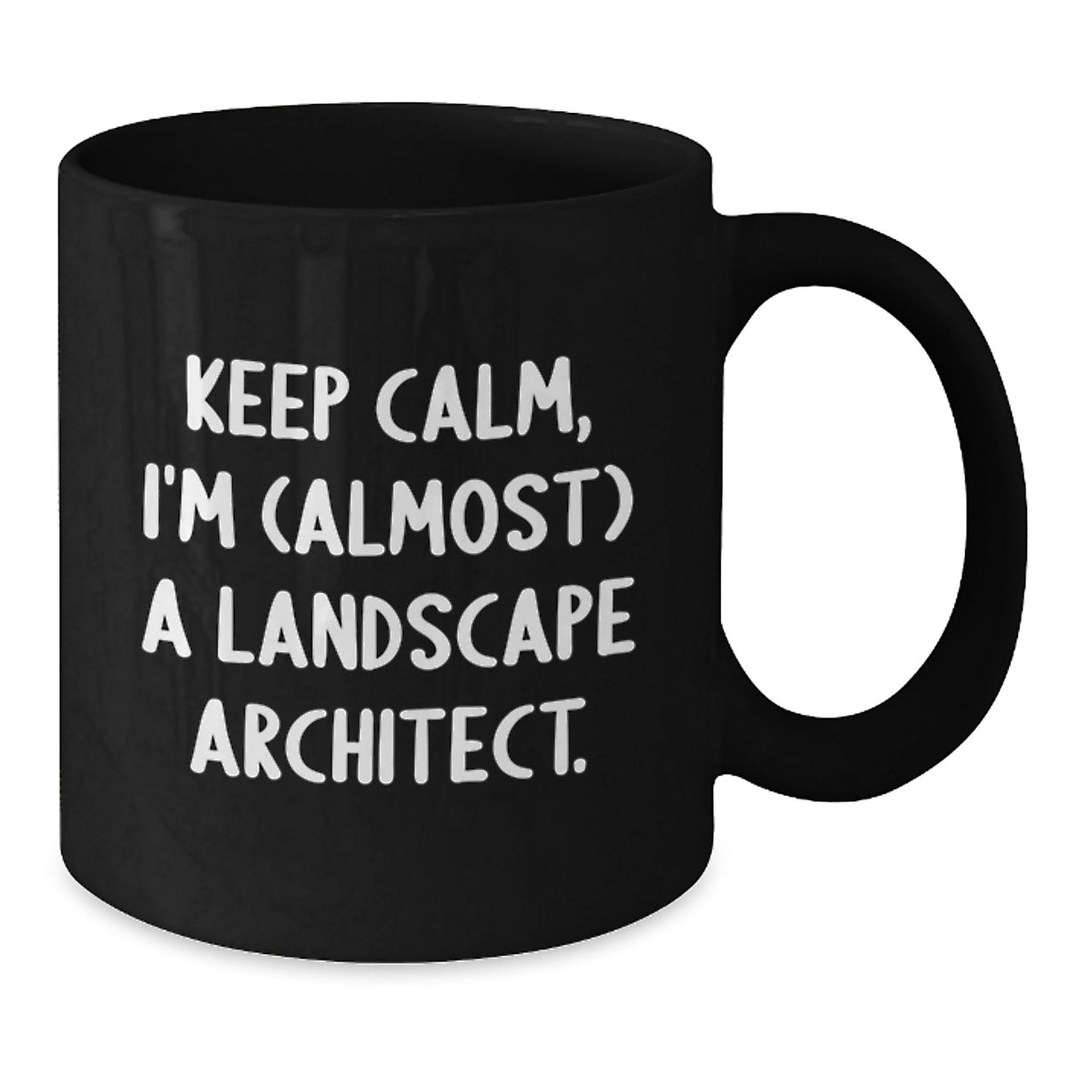 Landscape Architect Gift for Him - Keep Calm Keepsake Mug - Additional