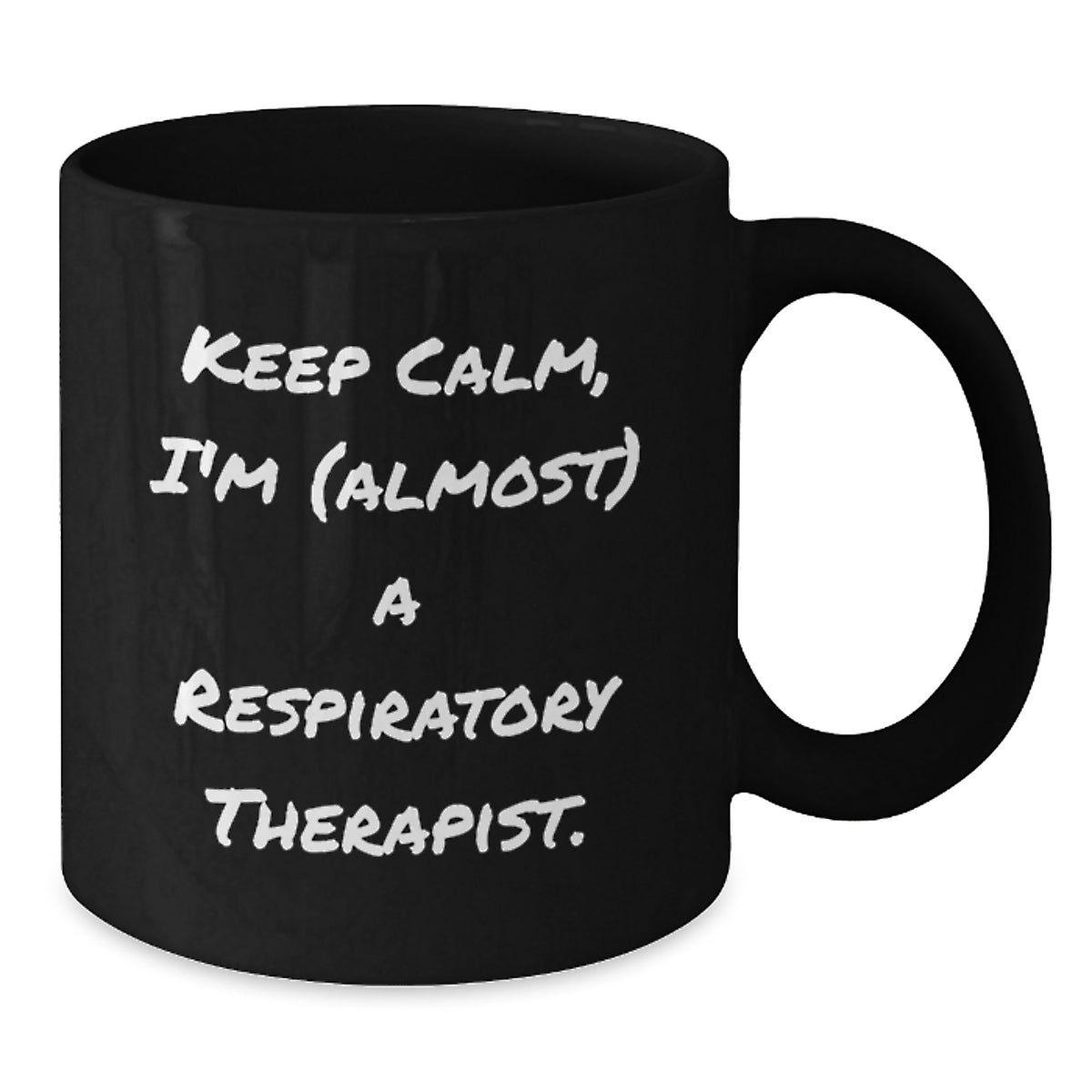 Christmas Gift for Her Keep Calm Tone Coffee Mug for Respiratory - Additional