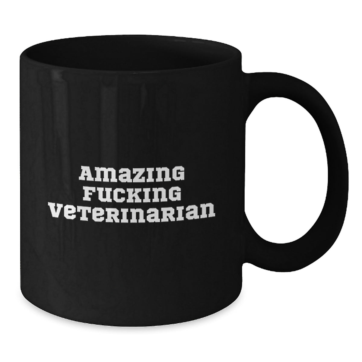 Christmas Gift for Her - Amazing Fucking Veterinarian Present Coffee Mug - Additional