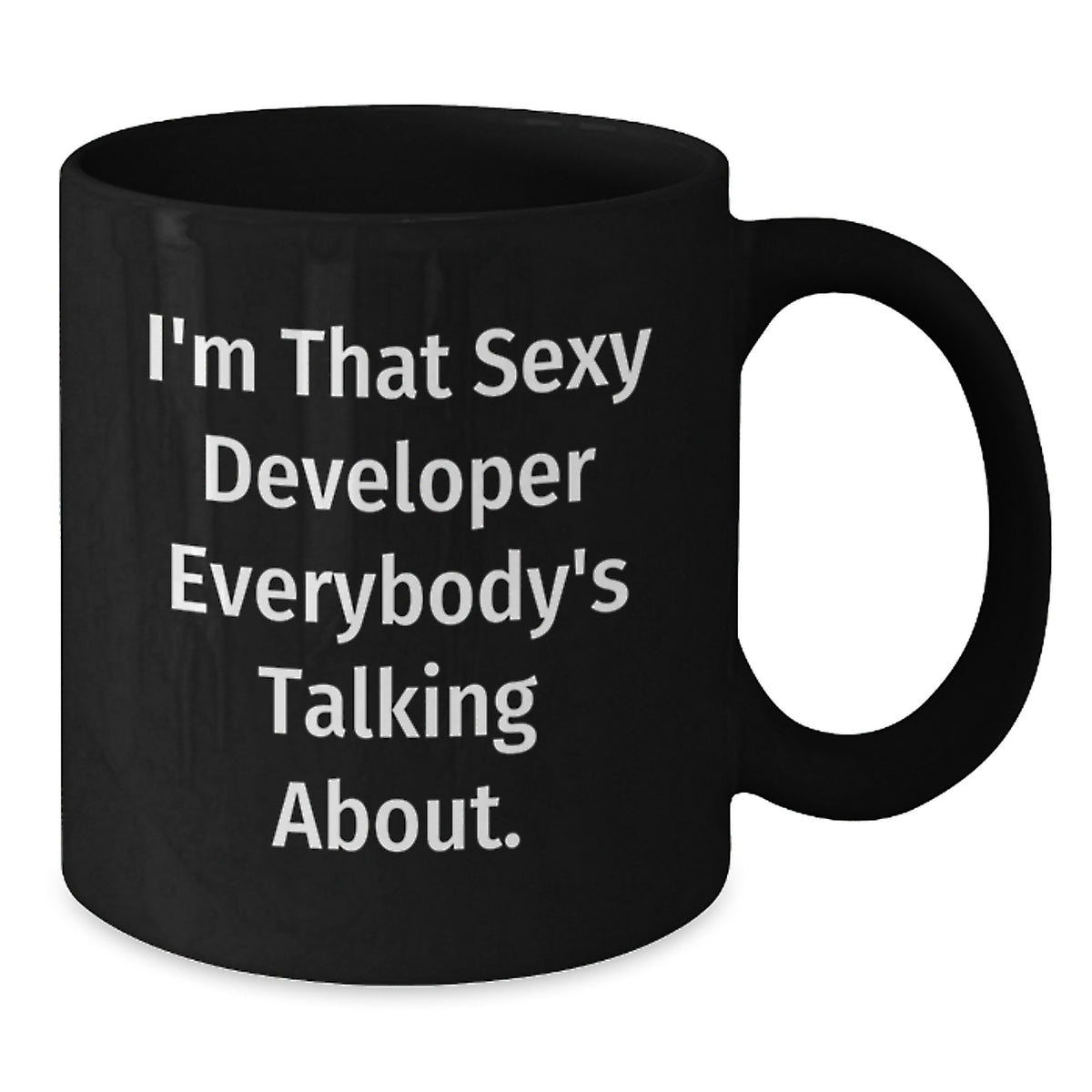 Christmas Gift for Her Playful Developer Coffee Mug Present - Additional