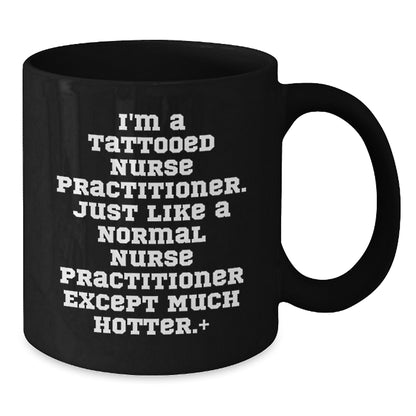 Christmas Gift for Her Playful Tattooed Nurse Practitioner Present - Additional