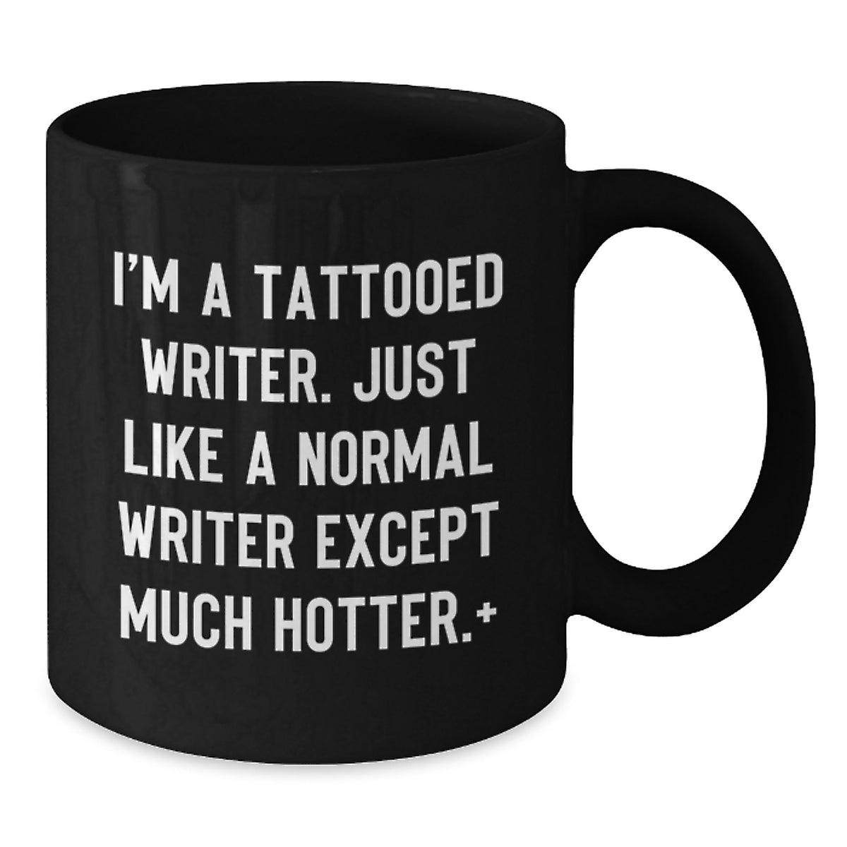 Writer Gifts for Graduation, Funny Quote Black Coffee Mug, Unique Gift for Writer Friends, Family, or Coworkers from Men or Women, Best Gift for Writer Men or Women - Additional