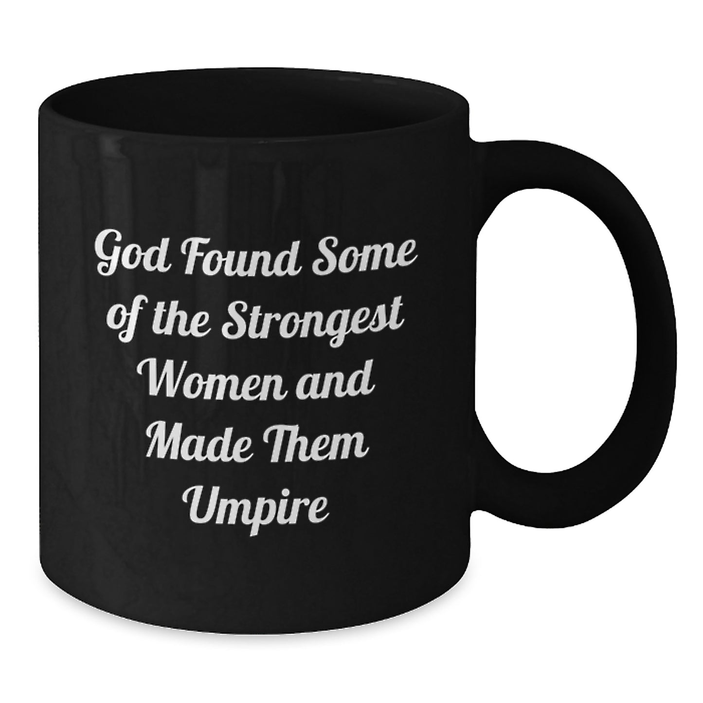Funny Umpire Gifts from Friends and Family, Perfect for Umpire Graduation Unique Gifts, Black Coffee Mug for Umpire Enthusiasts and Coffee Lovers - Additional